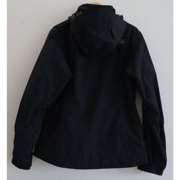The North Face Women Sz L Black HyVent Removable Hood Snow Ski Jacket - Picture 2 of 16